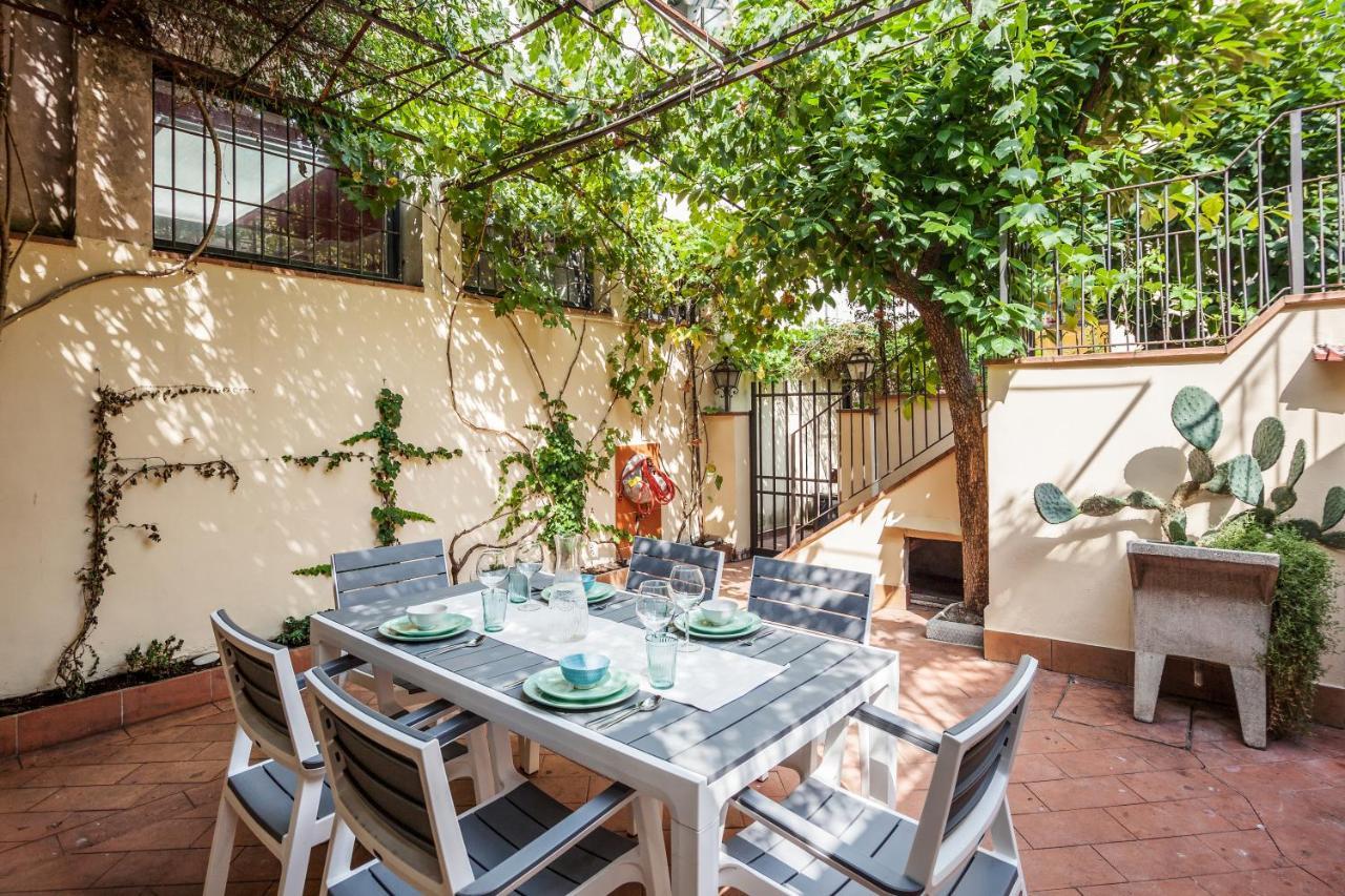 Santa Reparata Apartment With Patio And Terrace Floransa Dış mekan fotoğraf